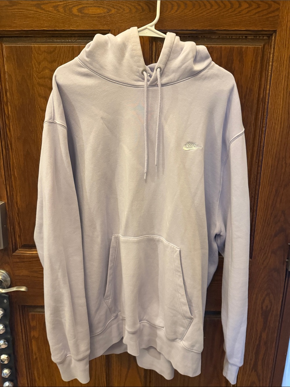 Nike Men's Light Lavender Hooded Sweatshirt